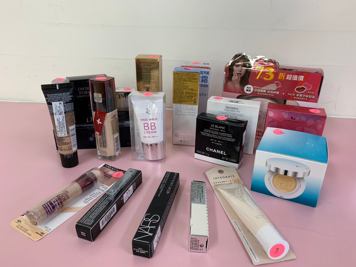 ▲選購遮瑕化粧品當心「踩雷」五成商品標示不清。 (圖／法制局提供)