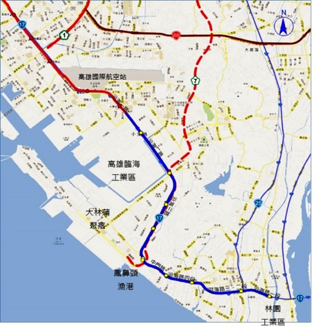 ▲高市府積極推動高雄捷運延伸小港林園線，盼中央能呼應地方需求。（圖／高市捷運局提供）