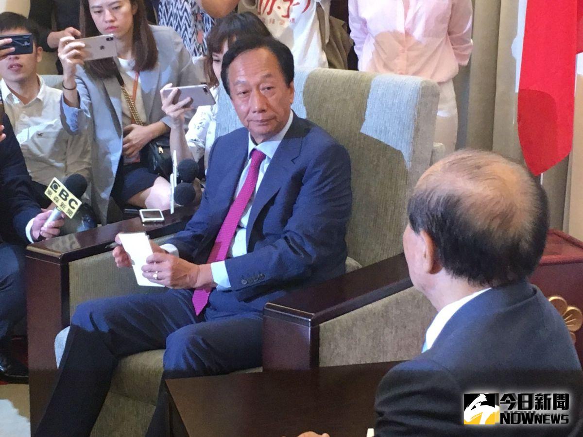 ▲郭台銘12日拜訪柯文哲、王金平後，遭黨內大老「勸」要團結，憤而退出國民黨。（圖／記者劉育辰攝 2020.09.11）