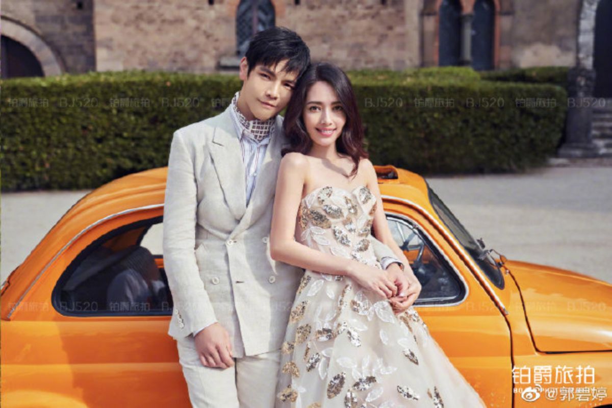 ▲郭碧婷與向佐修成正果。（圖 / 翻攝微博）