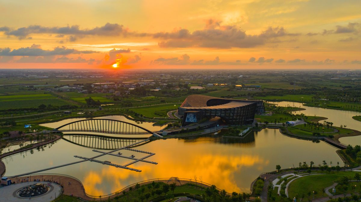 ▲美麗的故宮南院。（圖／記者陳惲朋翻攝 ）