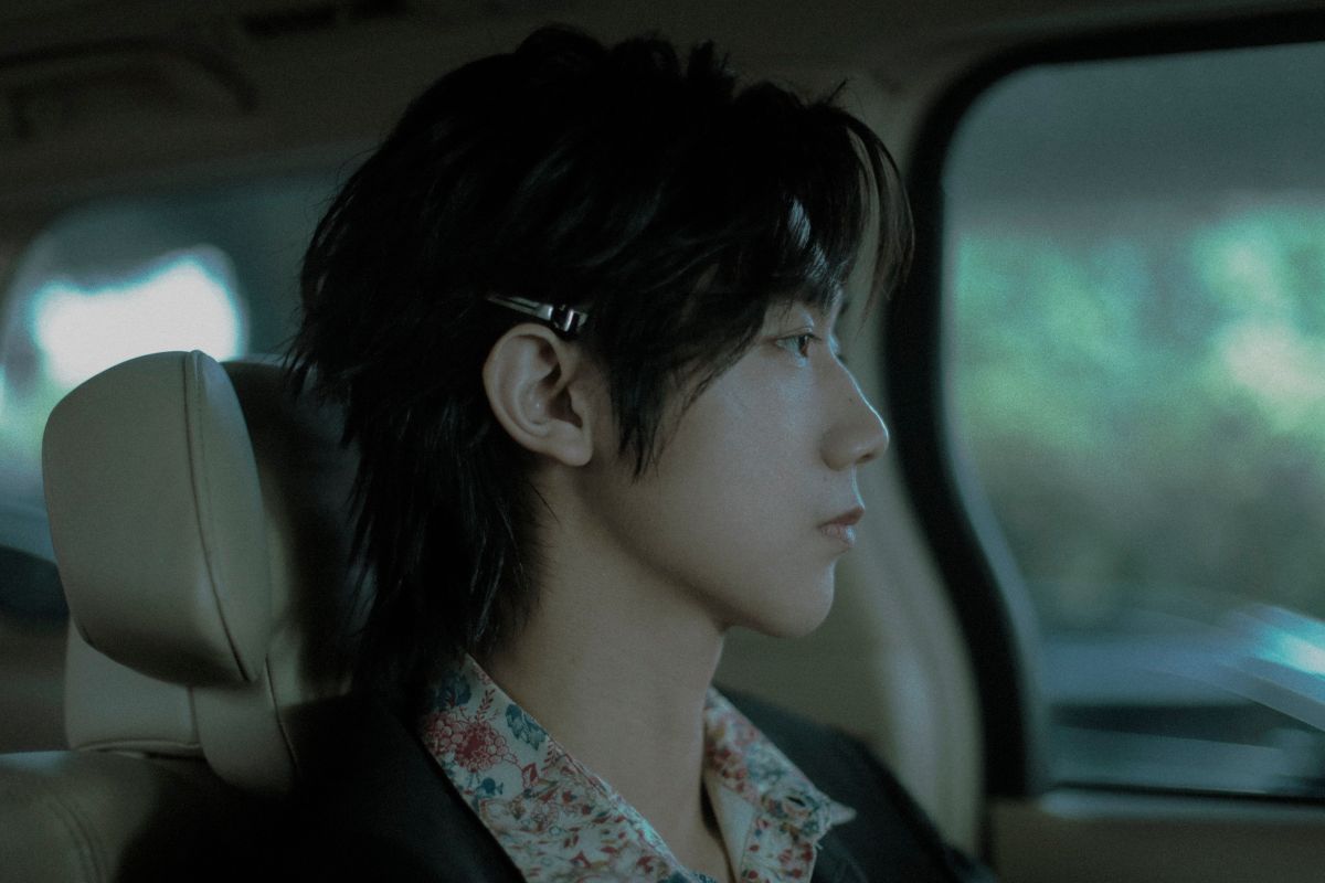 ▲孟子坤以英文創作歌曲〈π〉。（圖／杰思國際娛樂提供。）