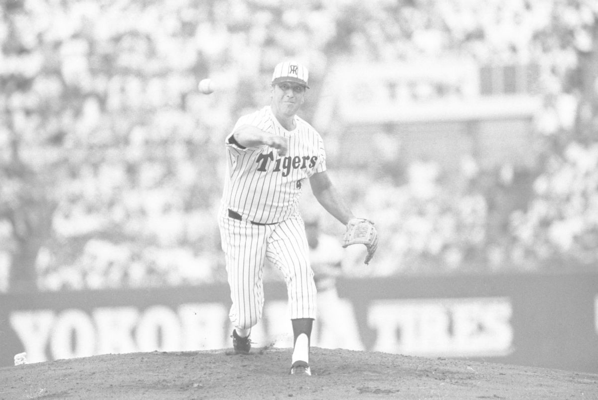 ▲阪神虎洋投Gene Bacque。（圖／截自推特）