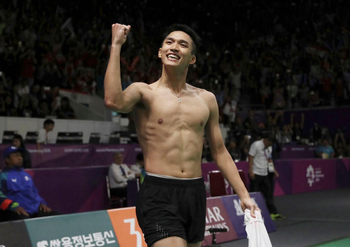 ▲印尼「 柯震東」Jonatan Christie。（圖／美聯社／達志影像）