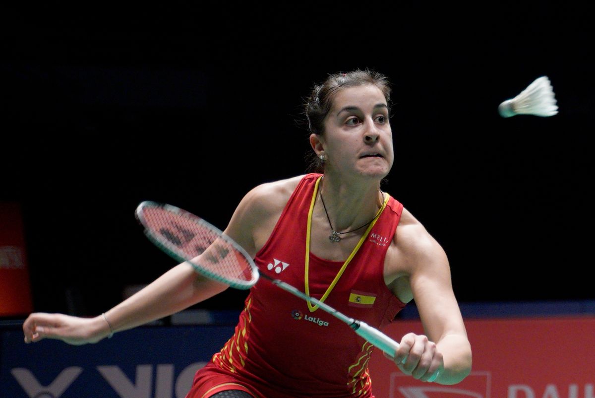 ▲西班牙名將馬琳(Carolina Marin)。（圖／美聯社／達志影像）