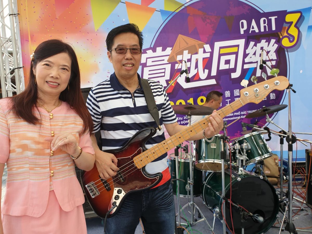 ▲泰僑張氏兄妹定居台灣20餘年，對於千里迢迢來台灣討生活的故鄉人，照顧有加。（圖／金武鳳攝，2019.9.15)