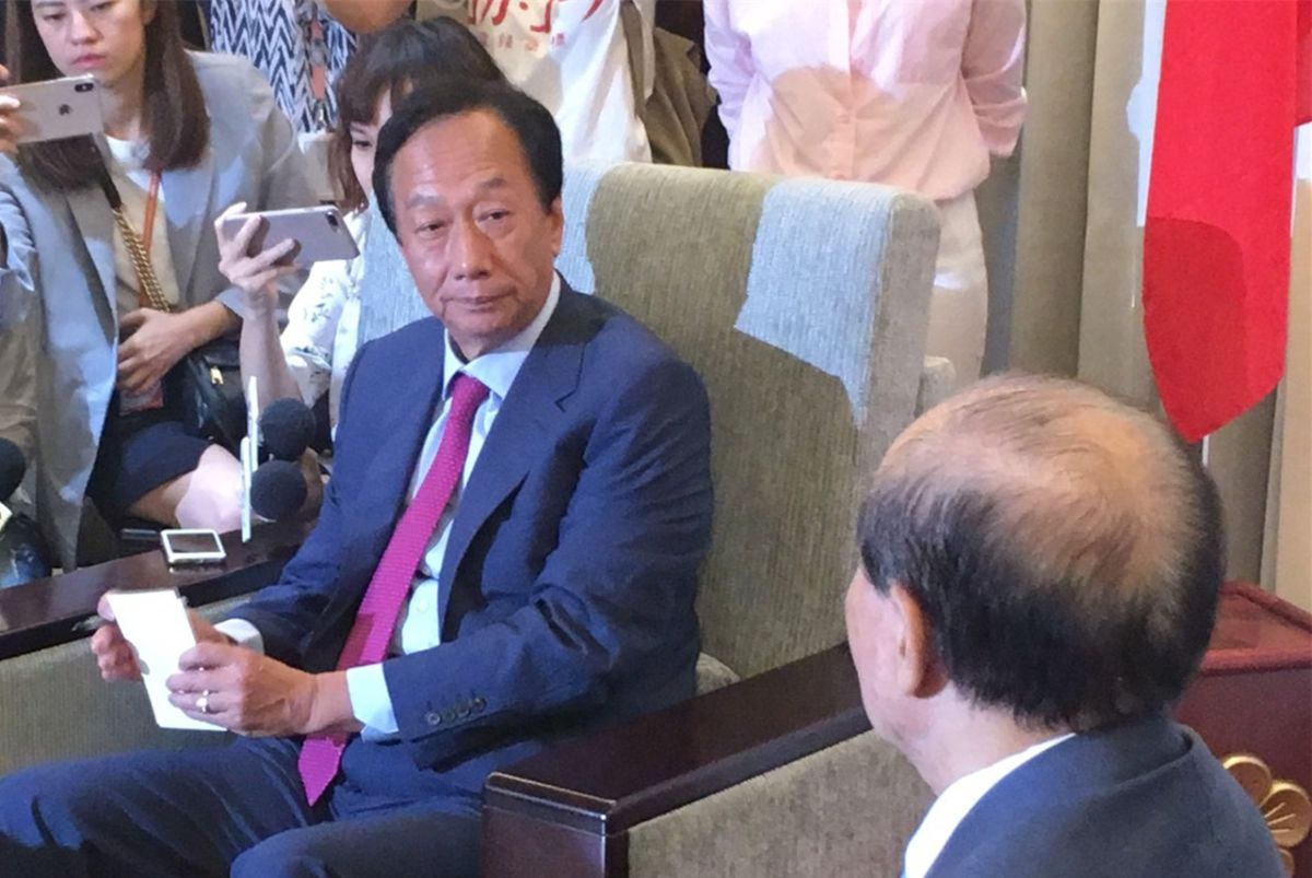 ▲郭台銘12日拜訪柯文哲、王金平後，遭黨內大老「勸」要團結，憤而退出國民黨。（圖／記者劉育辰攝 2020.09.11）