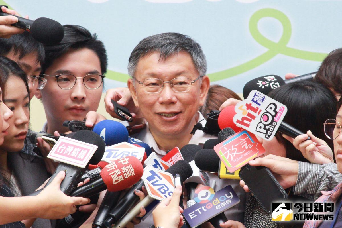 ▲台北市長柯文哲接受媒體訪問。（圖／記者丁上程攝, 2019.9.16）