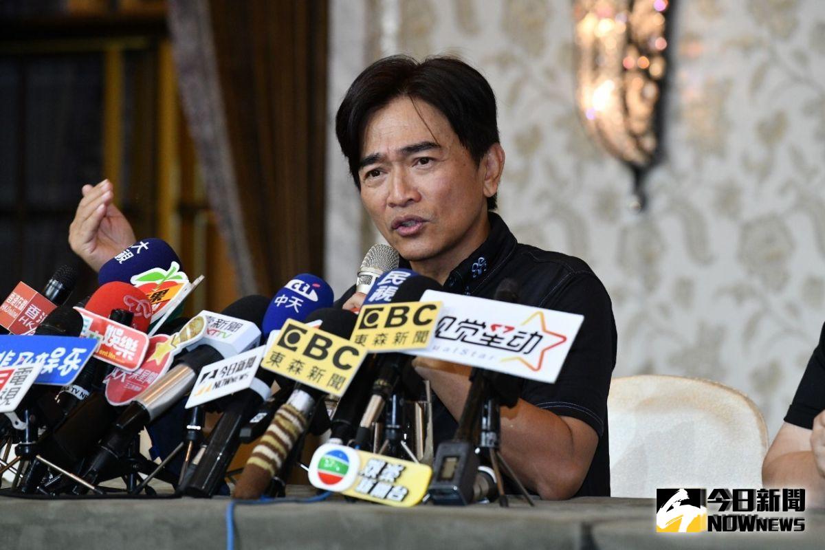 ▲吳宗憲召開澄清記者會。（圖／記者林柏年攝2019.09.16）