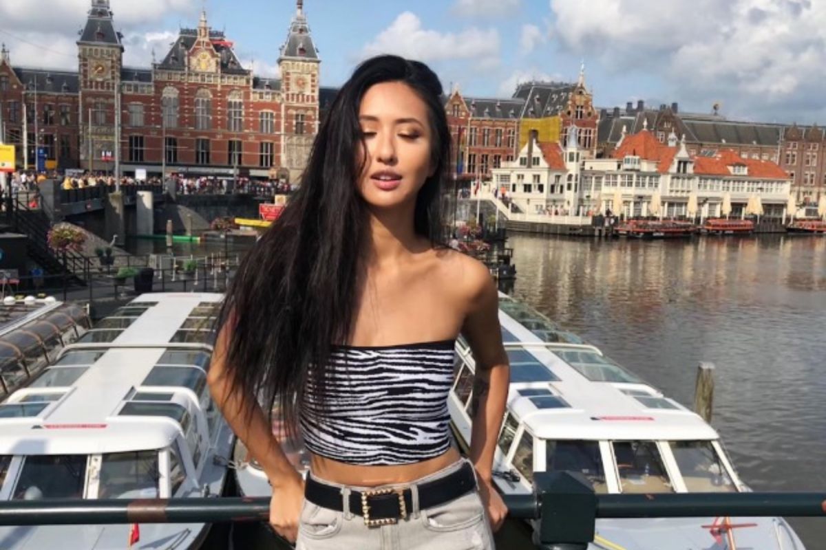 ▲薔薔性格豪放。（圖／薔薔臉書）