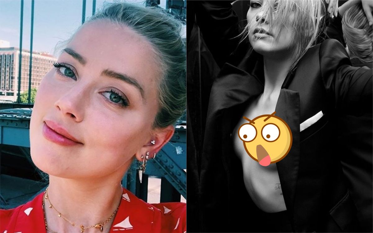 ▲安柏赫德曬露點照，網友評價兩極。（圖／翻攝IG）