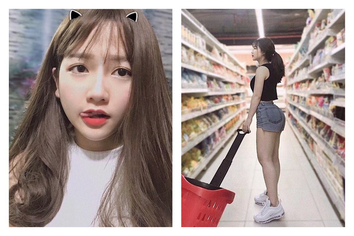 ▲正妹人人都愛看，尤其當看到有著曼妙身材的女孩，男士們鐵定是目不轉睛。（圖／翻攝自 Trang Thị Thuỳ Nguyễn 臉書）