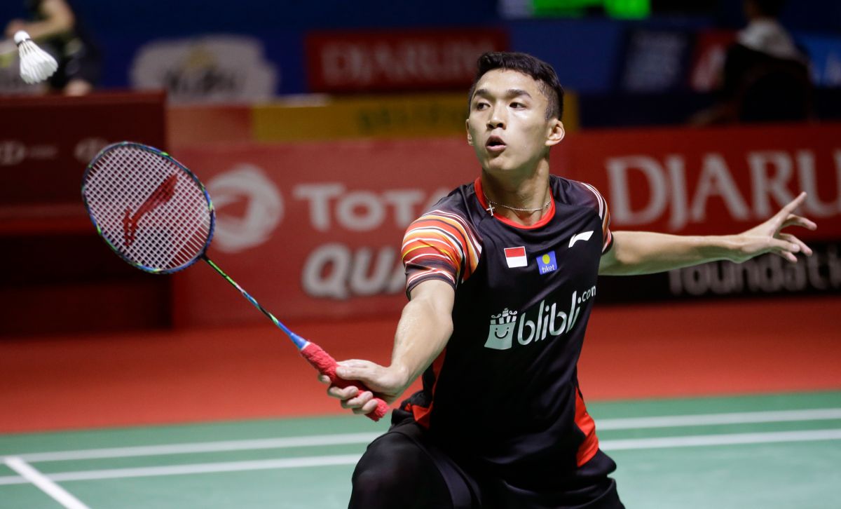 印尼羽球好手Jonatan Christie。（圖／美聯社／達志影像）