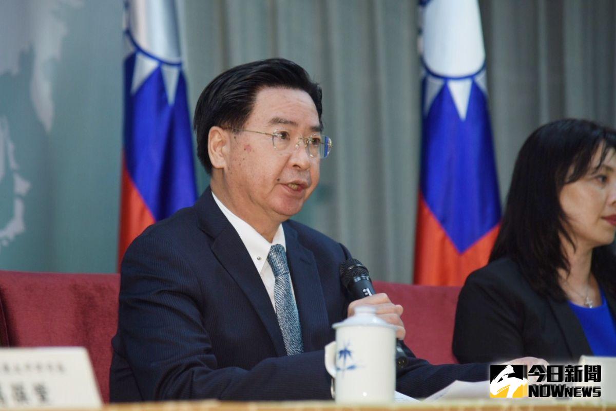 ▲索羅門宣布與台灣斷交，外交部長吳釗燮表示願負政治責任。（圖／記者陳明安攝, 2019.9.16）