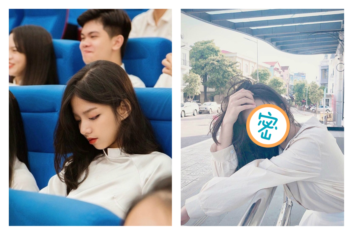 ▲越南女大生 Phan Thi Minh Hang 因為一張側臉照一夕爆紅。（圖／翻攝自 Phan Thi Minh Hang IG ）