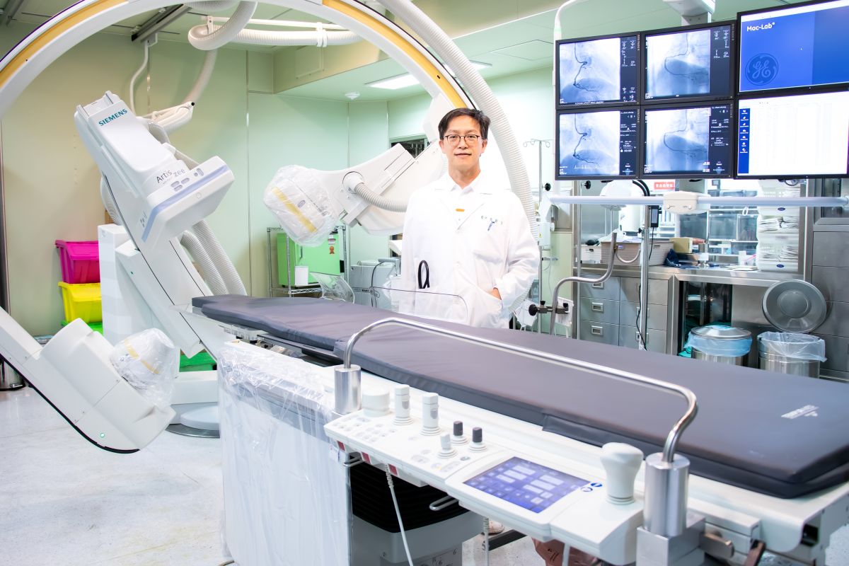 ▲溫斯企醫師指出，若因心臟多了傳導路徑導致心悸，心贓電氣射頻燒灼手術將可迅速解除頑疾。（圖／東元醫院提供）