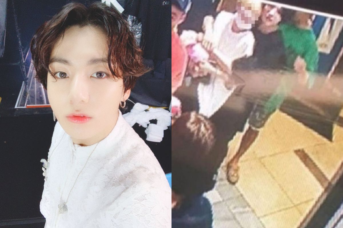 ▲柾國跟朋友玩樂的照片被粉絲偷拍外流，公司氣炸喊告。（圖／BTS Twitter、Naver）