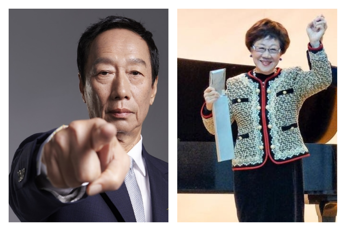 ▲郭台銘退出競選，呂秀蓮參選，藍綠豬羊變色，黃暐瀚認為「蔡總統的勝率，從今天起開始下修」。（圖／翻攝自郭台銘、呂秀蓮臉書）