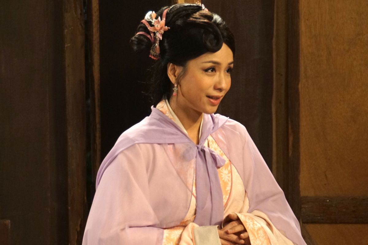 ▲ 陳怡真坦言演出楊麗花娘子壓力山大。（圖 / 麗生百合提供）