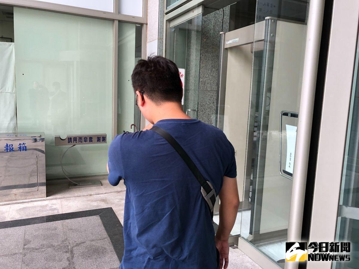 ▲嫌犯劉女胞弟認為，姊姊生病了，「願意原諒姊姊」。（圖／記者陳聖璋攝，2019.09.18）