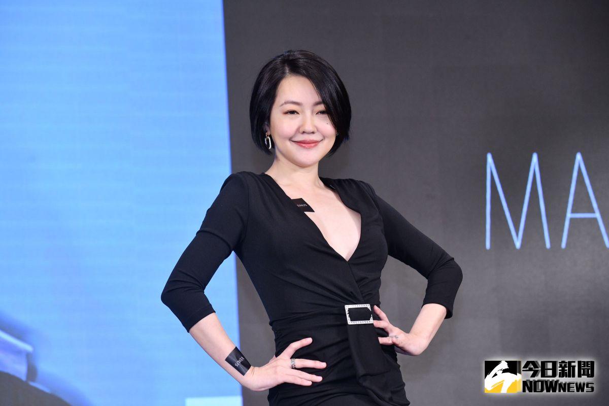 ▲小S亮麗現身記者會。（圖／記者林柏年攝2019.09.18）