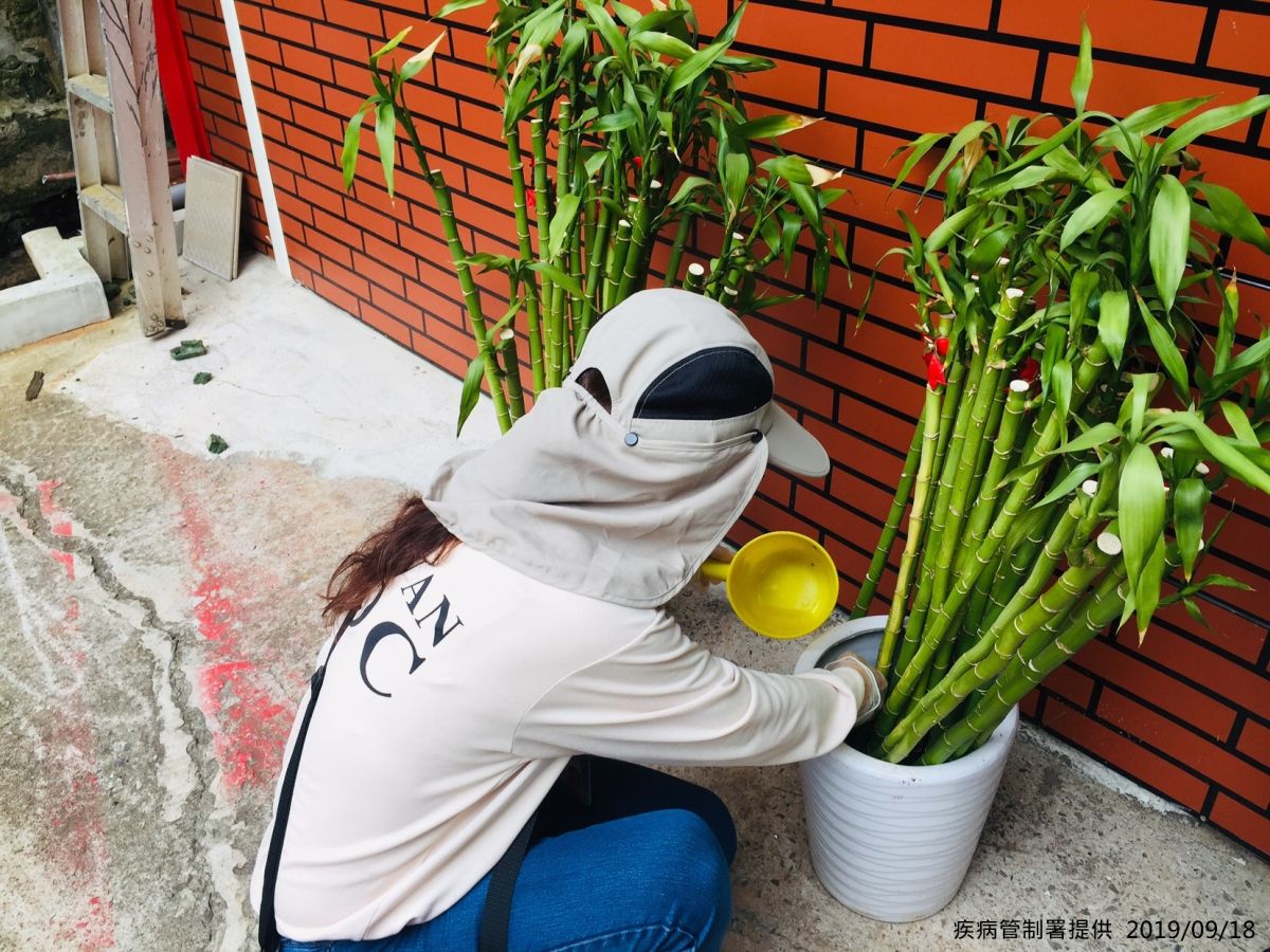 ▲疾管署防疫人員持續加強中和國強嶺周邊查核。（圖／疾管署提供）