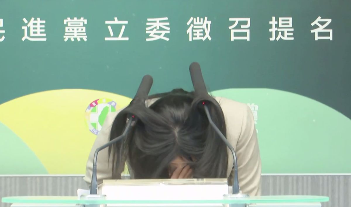 太陽花女戰神賴品妤18日正式被民進黨徵召提名參選新北市汐止選區立委選舉。（圖／民進黨臉書粉絲專頁)