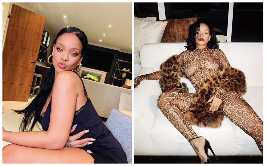 ▲蕾哈娜出席活動時態度敷衍、隨便，遲到2.5小時。（圖／翻攝IG）