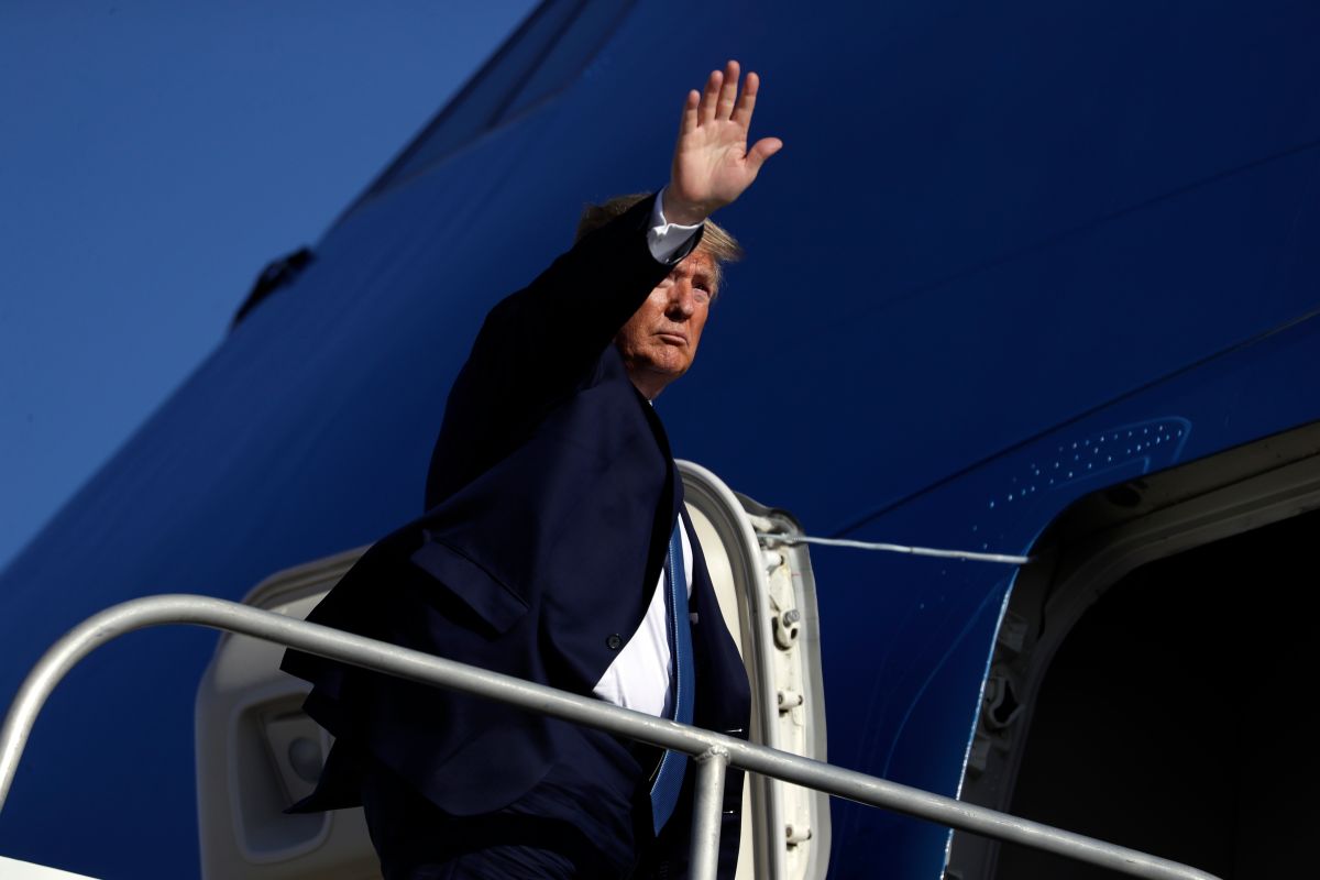 ▲美國總統川普宣稱制裁伊朗有「終極選項」。資料照。（圖／美聯社／達志影像）