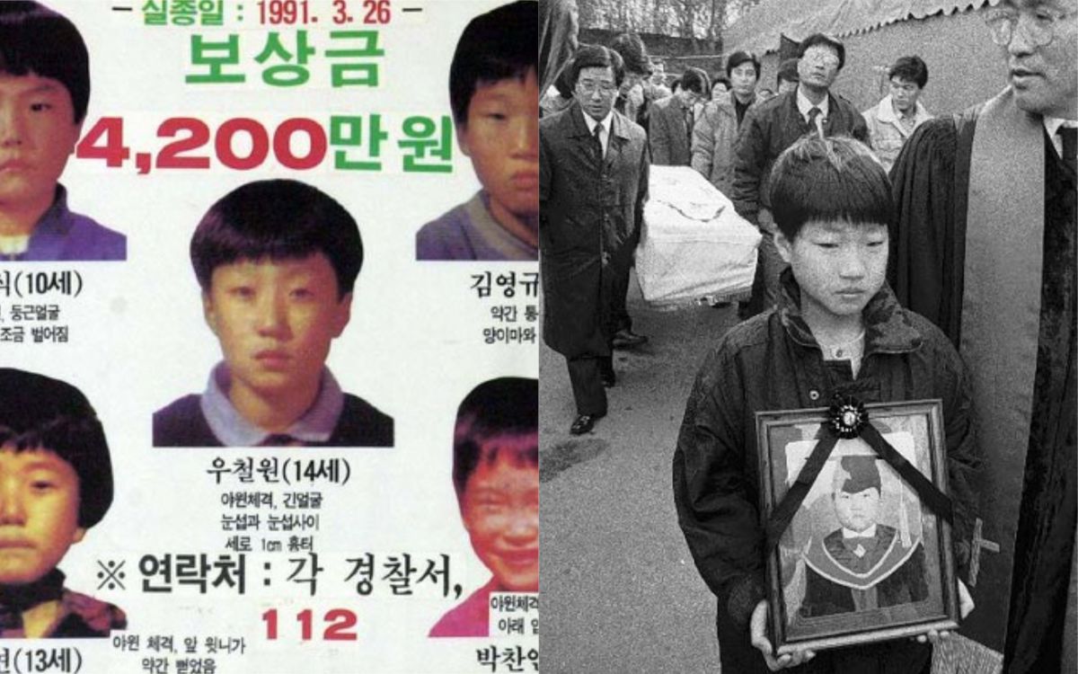 ▲「青蛙少年事件」（左圖）與「李亨浩誘拐殺害事件」兇手至今仍逍遙法外。（圖／翻攝namu.wiki、chosun.com）