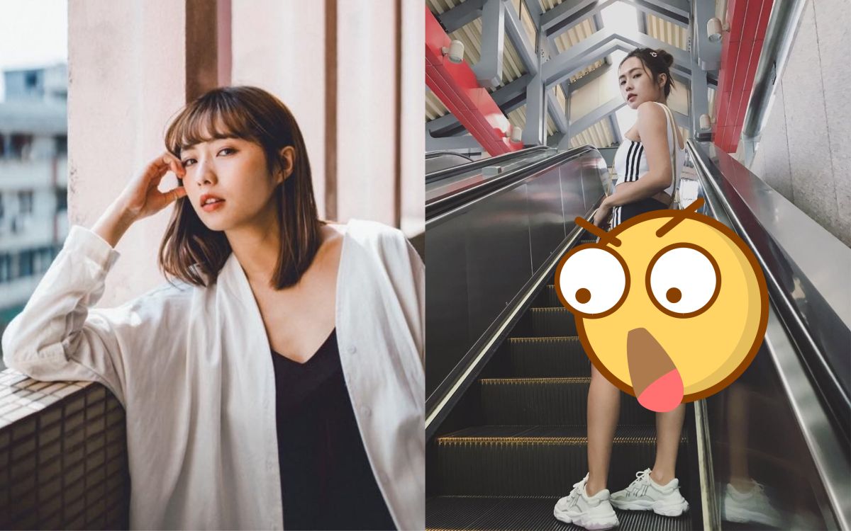 ▲校花級女星在捷運被捕獲？（圖／翻攝臉書、IG）
