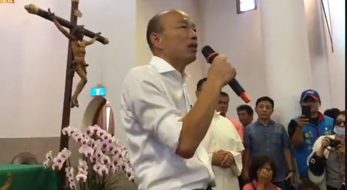 ▲韓國瑜前往屏東走訪。（圖／翻攝韓國瑜臉書）