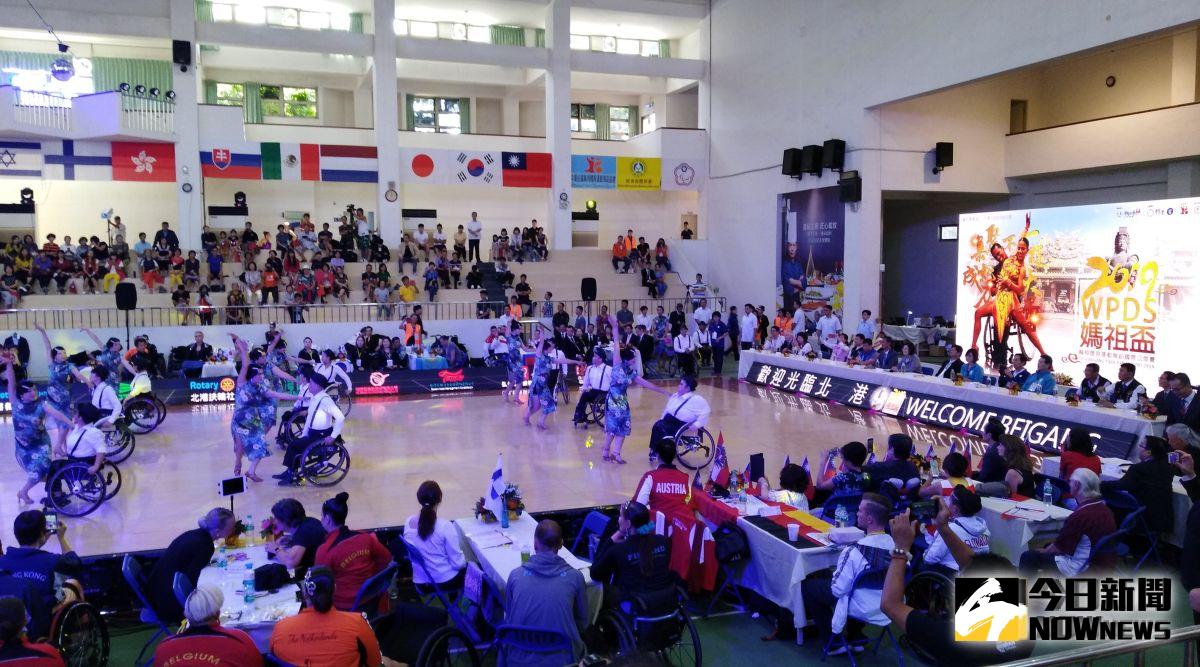 ▲2019 WPDS媽祖盃 輪椅體育運動舞蹈國際公開賽。（圖／記者洪佳伶攝，2019.09.21）