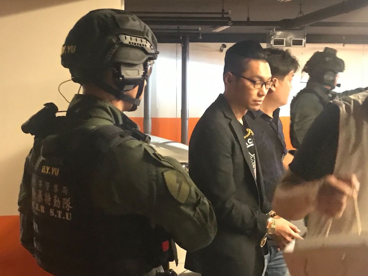 ▲ 連千毅刑度最重，被依主持犯罪組織罪判3年半、非法持槍罪判4年，合併執行7年徒刑，剝奪他人自由、毀損、強制罪合併判1年徒刑得易科罰金。（圖／記者郭凱杰翻攝）