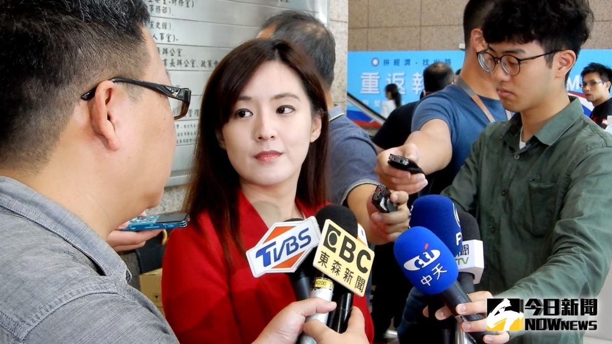 韓國瑜陣營發言人何庭歡。( 圖 / 記者陳弘志攝 )