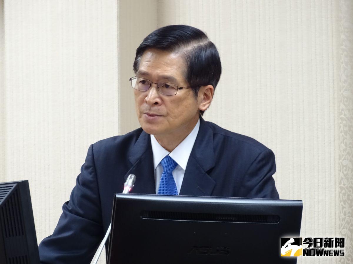 ▲立院外交及國防委員會23日針對「新購F-16V戰機軍購特別條例」草案進行審查，嚴德發接受質詢。（圖／記者呂炯昌攝, 2019.9.23）