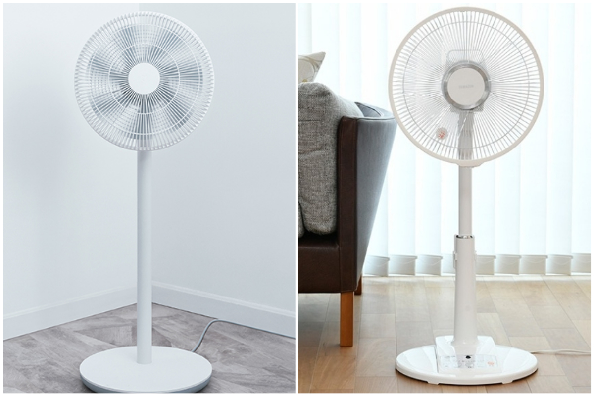 ▲電風扇又分為 AC 與 DC 兩大類。（合成圖／翻攝小米官網、蝦皮拍賣）