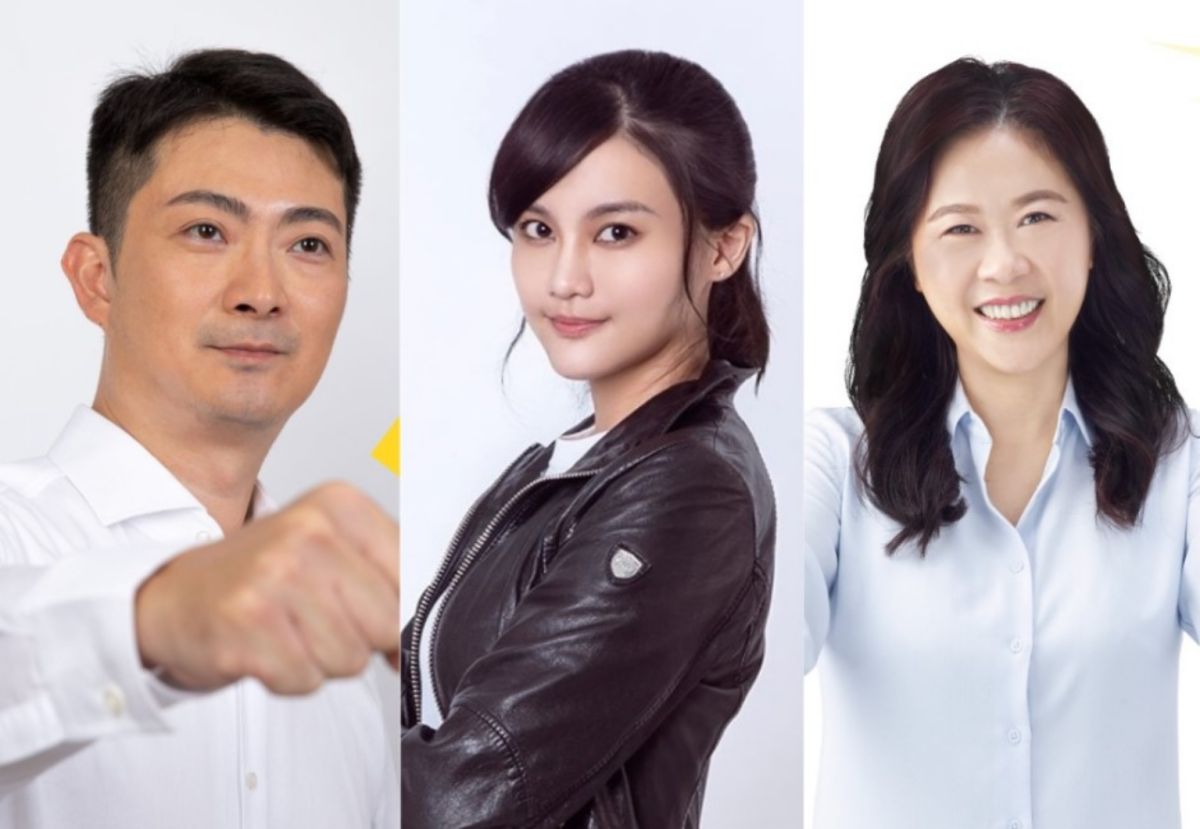 ▲賴品妤在民進黨提名記者會中「頭插麥克風」一戰成名，讓新北市第十二選區的其他參選人也連帶受到關注！（圖／取自候選人臉書）