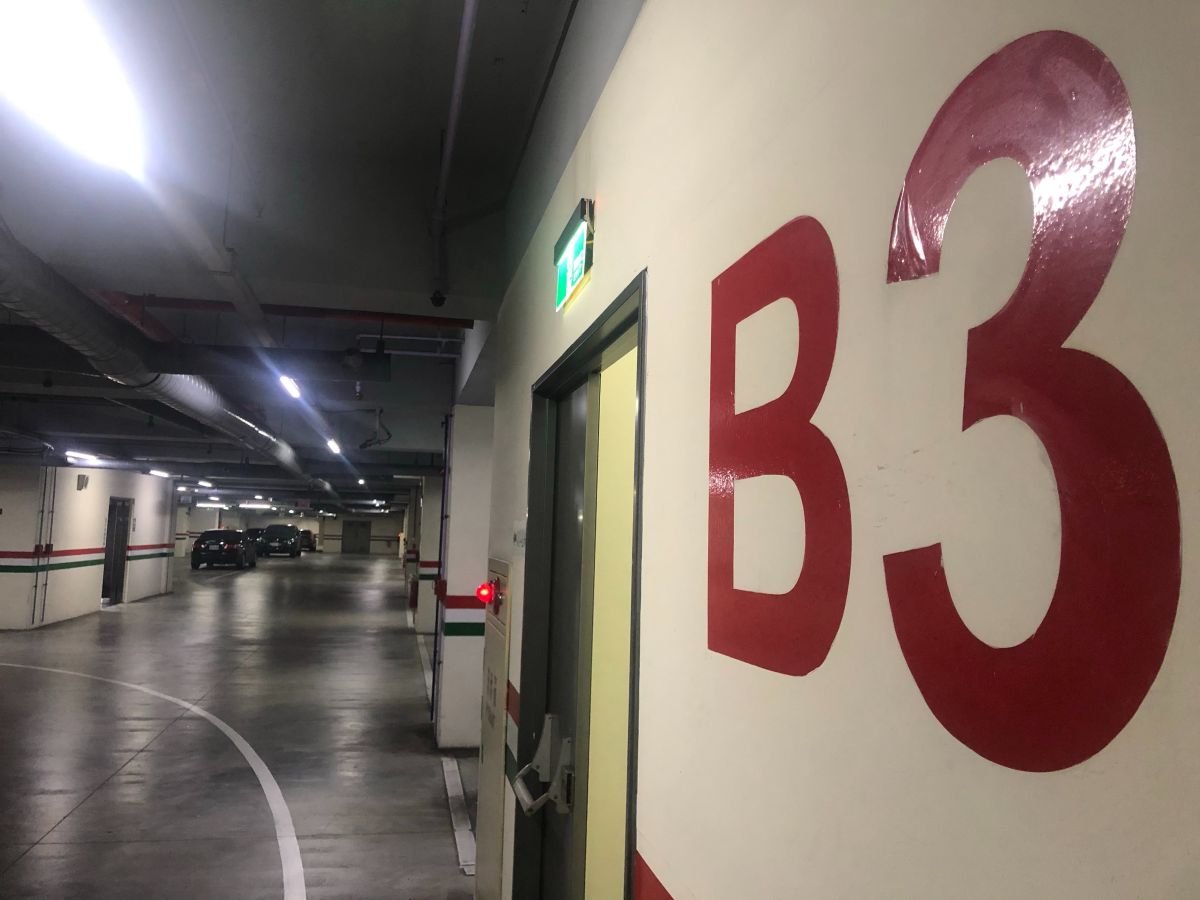 ▲位於地下3樓的車位較便宜，但空氣也相較不流通。(圖／信義房屋提供)