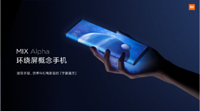▲「小米 5G新品發布會」，推出全新MIX系列概念手機「MIX Alpha」。（取自小米官方微博）