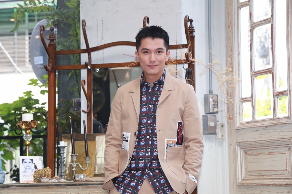 ▲邱澤證實正在追求張鈞甯。（圖／記者葉政勳攝）