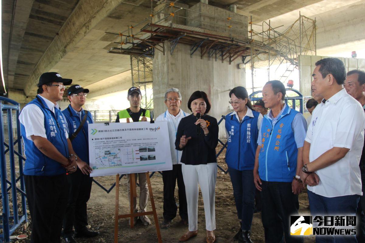 ▲縣長張麗善強調已納入生活圈第一優先建設計畫，勢必完成造福鄉里。（圖／記者簡勇鵬攝，2019.09.26）