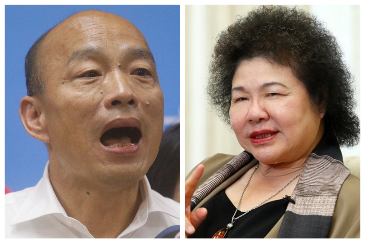 ▲有網友拿出 2014 年的前高雄市長陳菊議會質詢時間，來和如今的市長韓國瑜相比。（圖／中央社資料圖片）