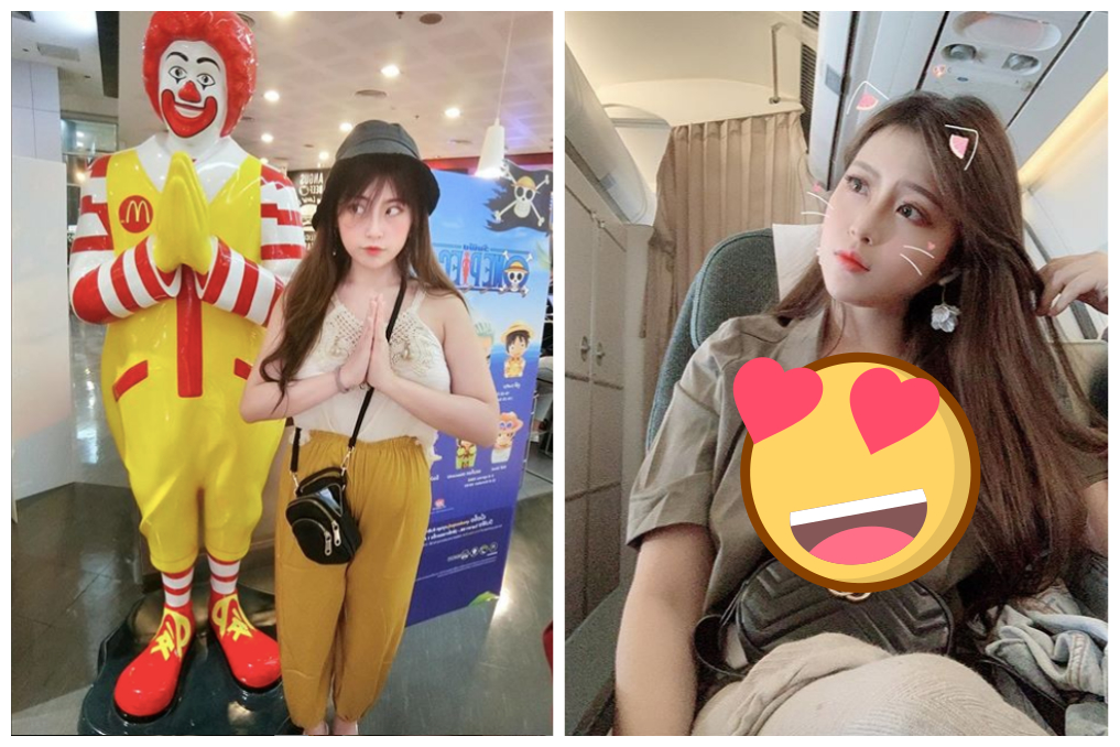 ▲（圖／翻攝IG）▲Yumi.k解放長輩，木瓜奶太雄偉連機長都來朝聖。（圖／翻攝IG）