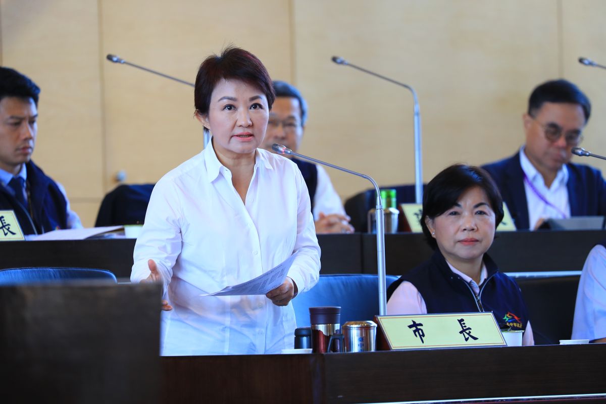 ▲台中火力發電廠預計新增2部燃氣機組，市長盧秀燕重申市府立場，「絕對不能接受」。 (圖／柳榮俊攝2019.9.27)