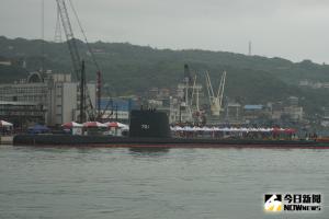 ▲全球最老潛艦，海軍「海獅號」潛艦完成大修後，28日將於基隆營區基地開放供民眾登艦參觀。（圖／記者呂炯昌攝, 2019.9.27）