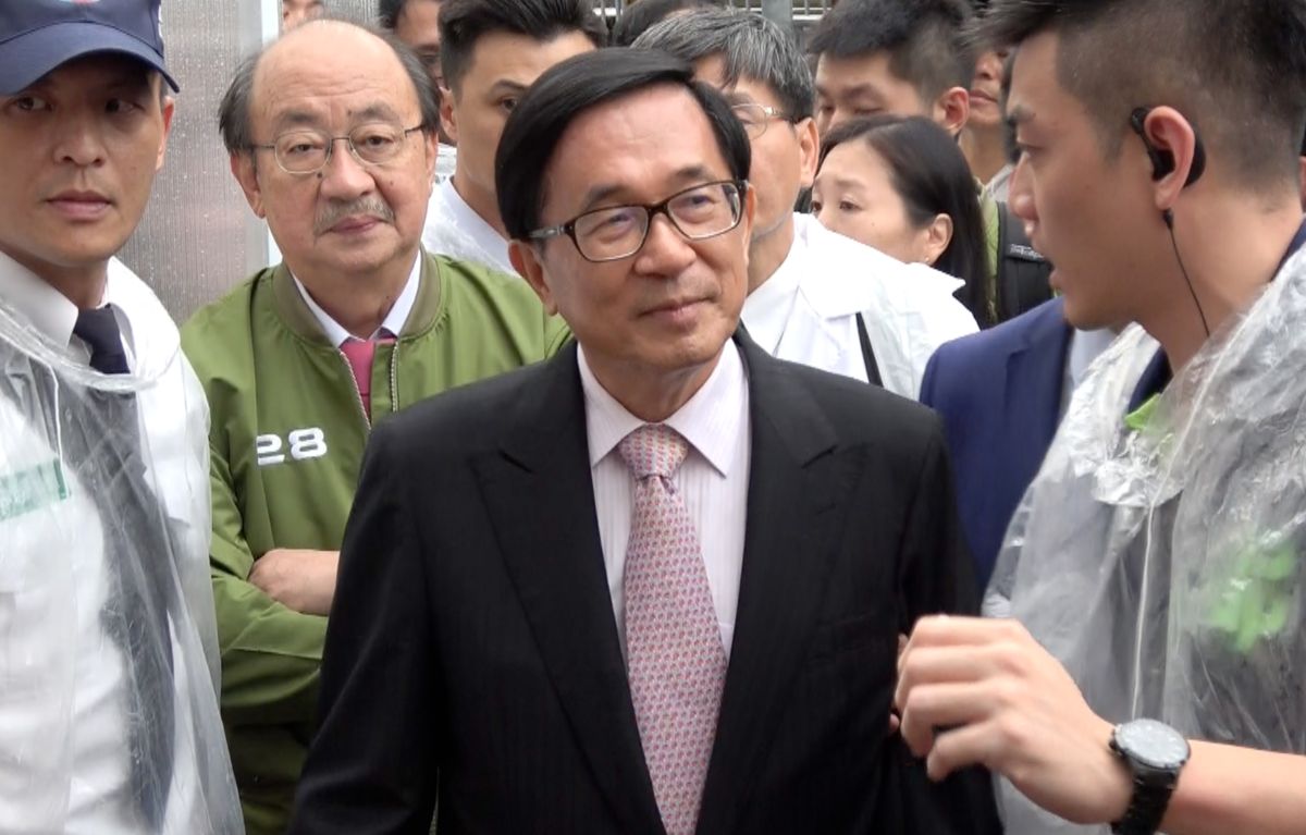 ▲民進黨33週年黨慶，同樣也是黨員的前總統陳水扁出席民主進步黨33週年黨慶「台灣派對」。（圖／記者葉政勳攝 , 2019.09.28）