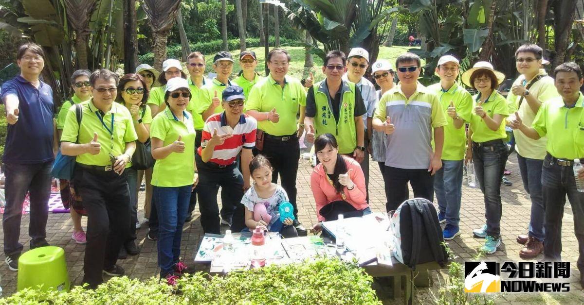 ▲台灣中油煉製事業部大林煉油廠舉辦親子寫生活動。(圖／記者黃守作攝，2019.09.29) 