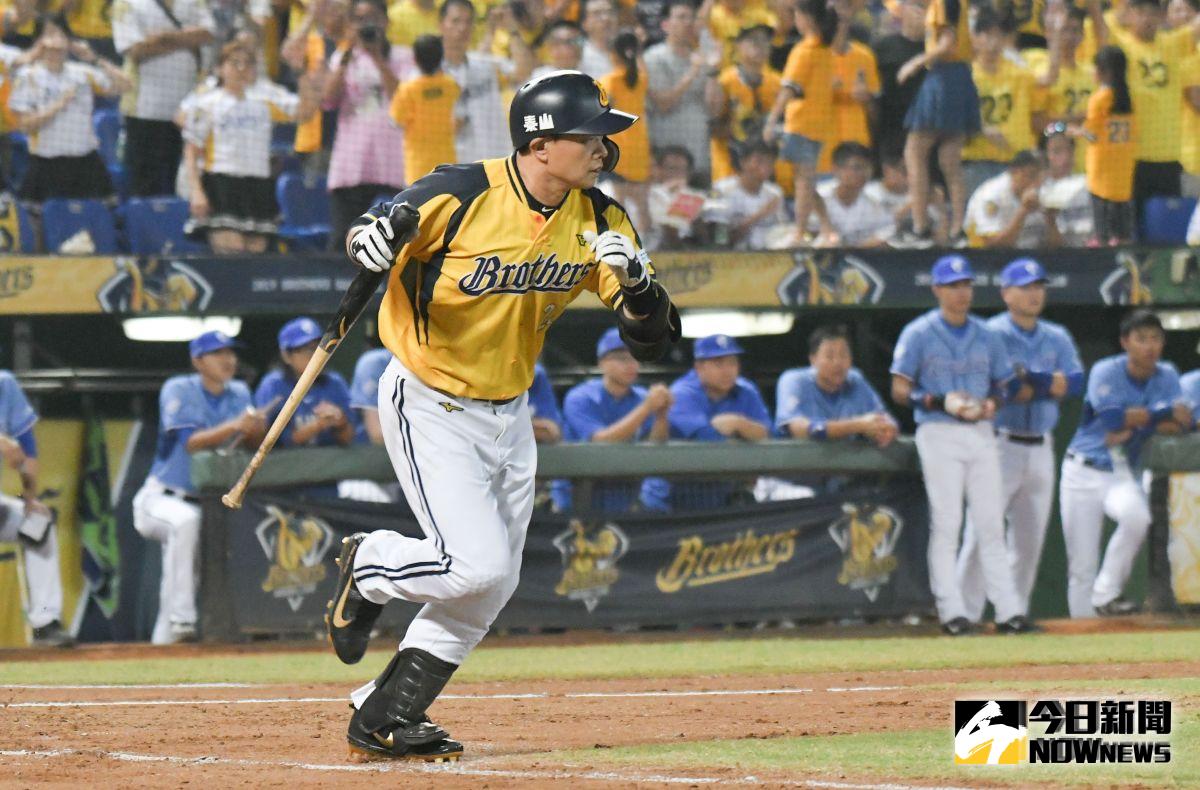 ▲彭政閔引退賽，中信兄弟彭政閔。（圖／記者葉政勳攝 , 2019.09.29）