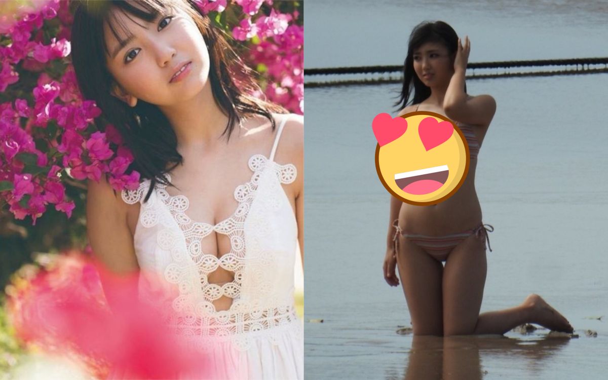 ▲日本寫真新秀現身新北市白沙灣？（圖／翻攝IG、PTT）